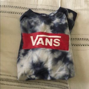 Vans crop top crew neck